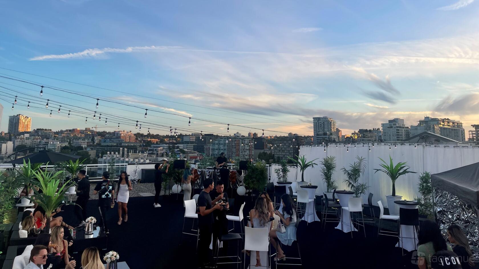 Illustration of High-End Penthouse Rentals With Private Event Spaces