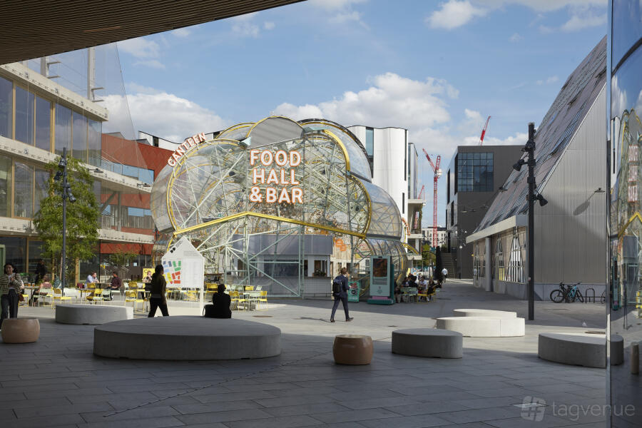 Rooftop Basketball Court - Design District - Event Venue Hire ...