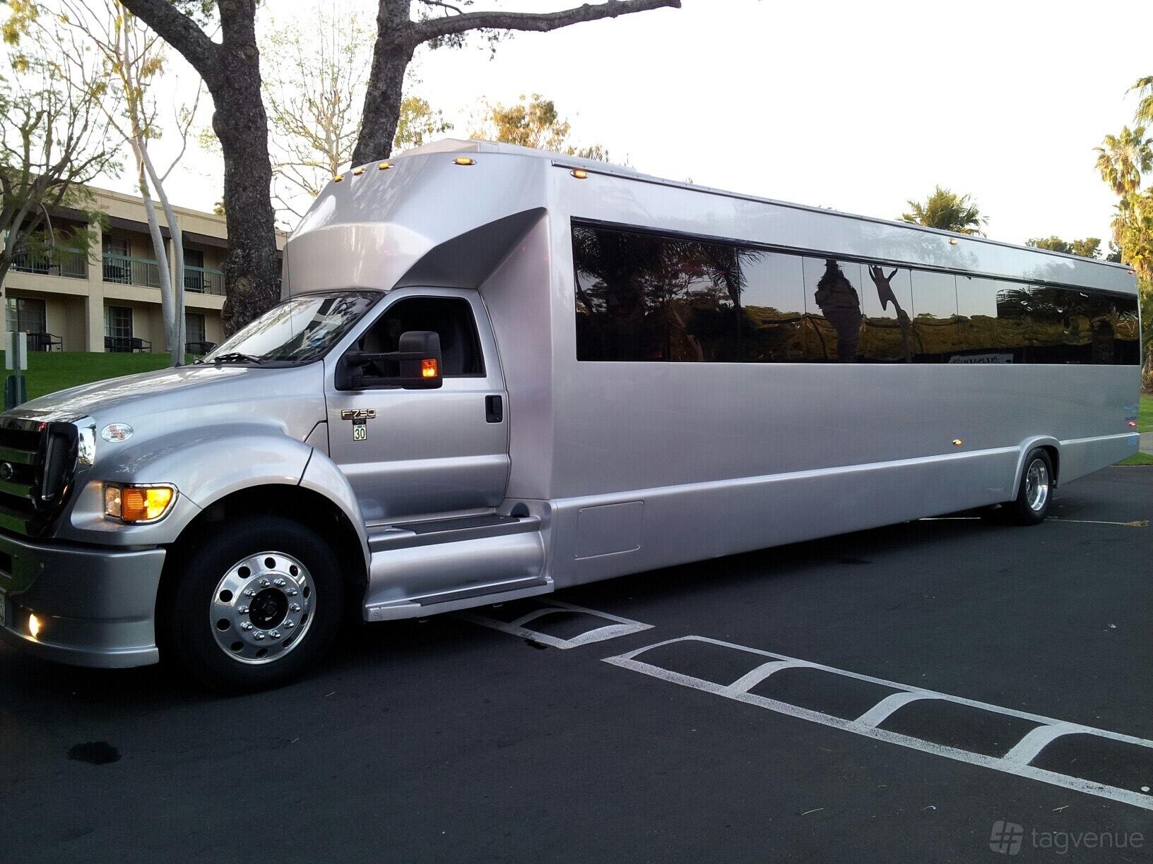 Silver Bus Vip SD Vip Transportation Venue Rental in El Cajon, CA | Photos & Prices