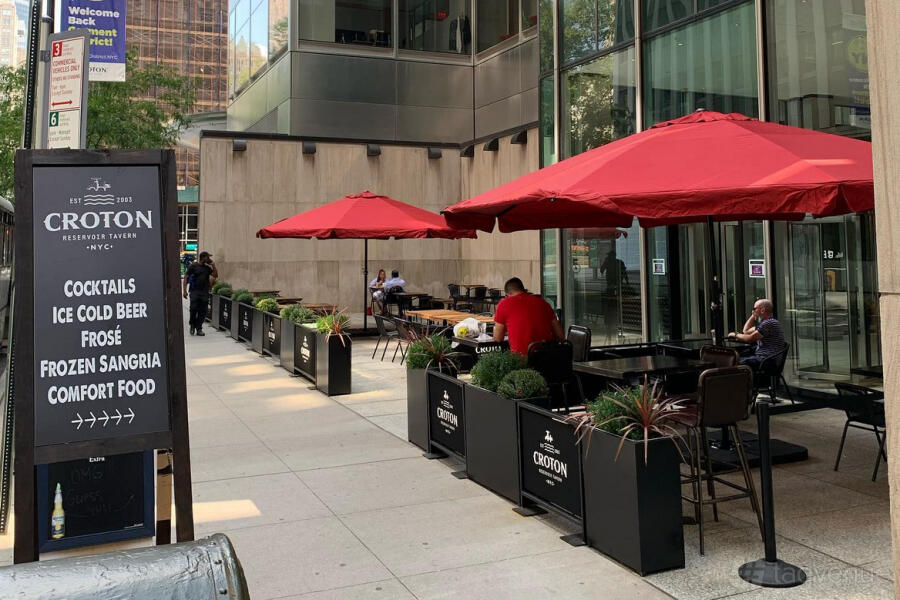 Patio at