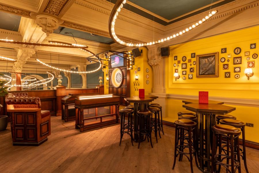 The Mezzanine at Flight Club Glasgow