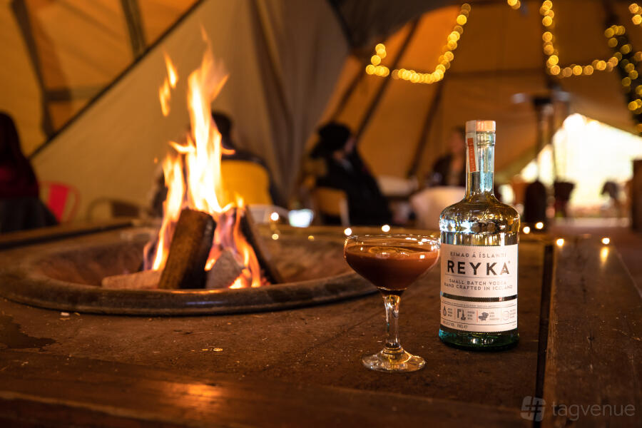 Winter Teepee at