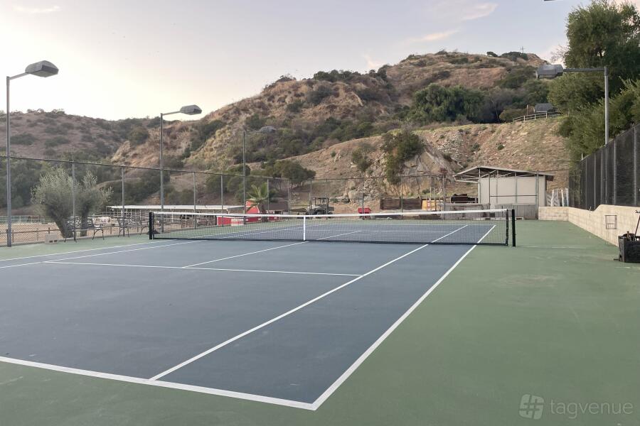 Private Tennis Court at