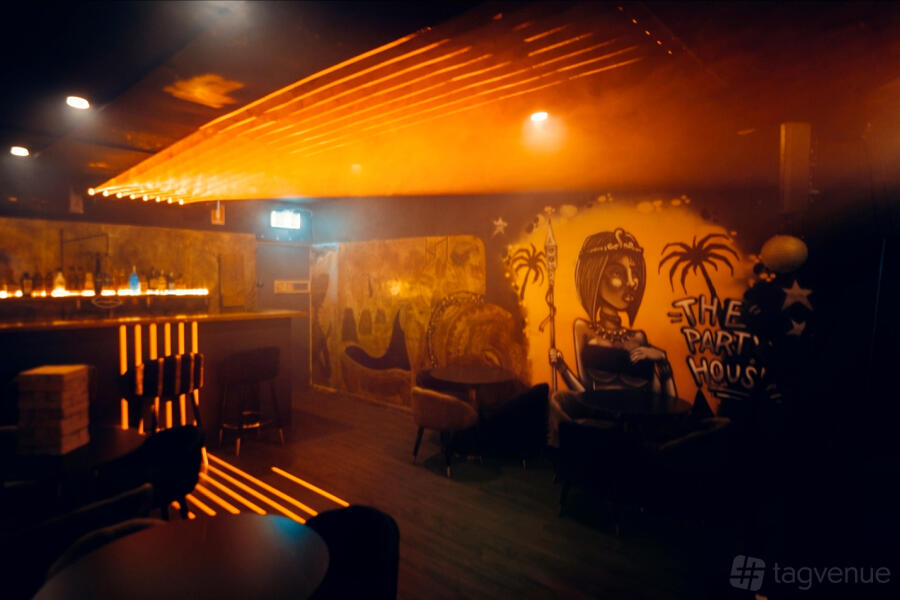 Party Room Upstairs at Pre Drinks Bar