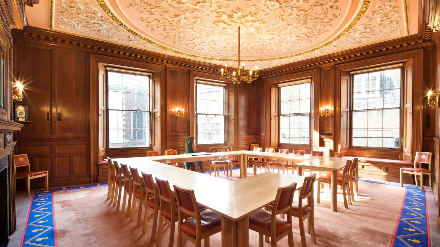 Holy Court Rrom New Court Room - Innholders' Hall - Event Venue Hire - Tagvenue.com