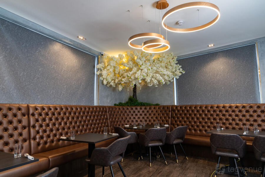 Semi-Private Area at Uday's Indian Restaurant