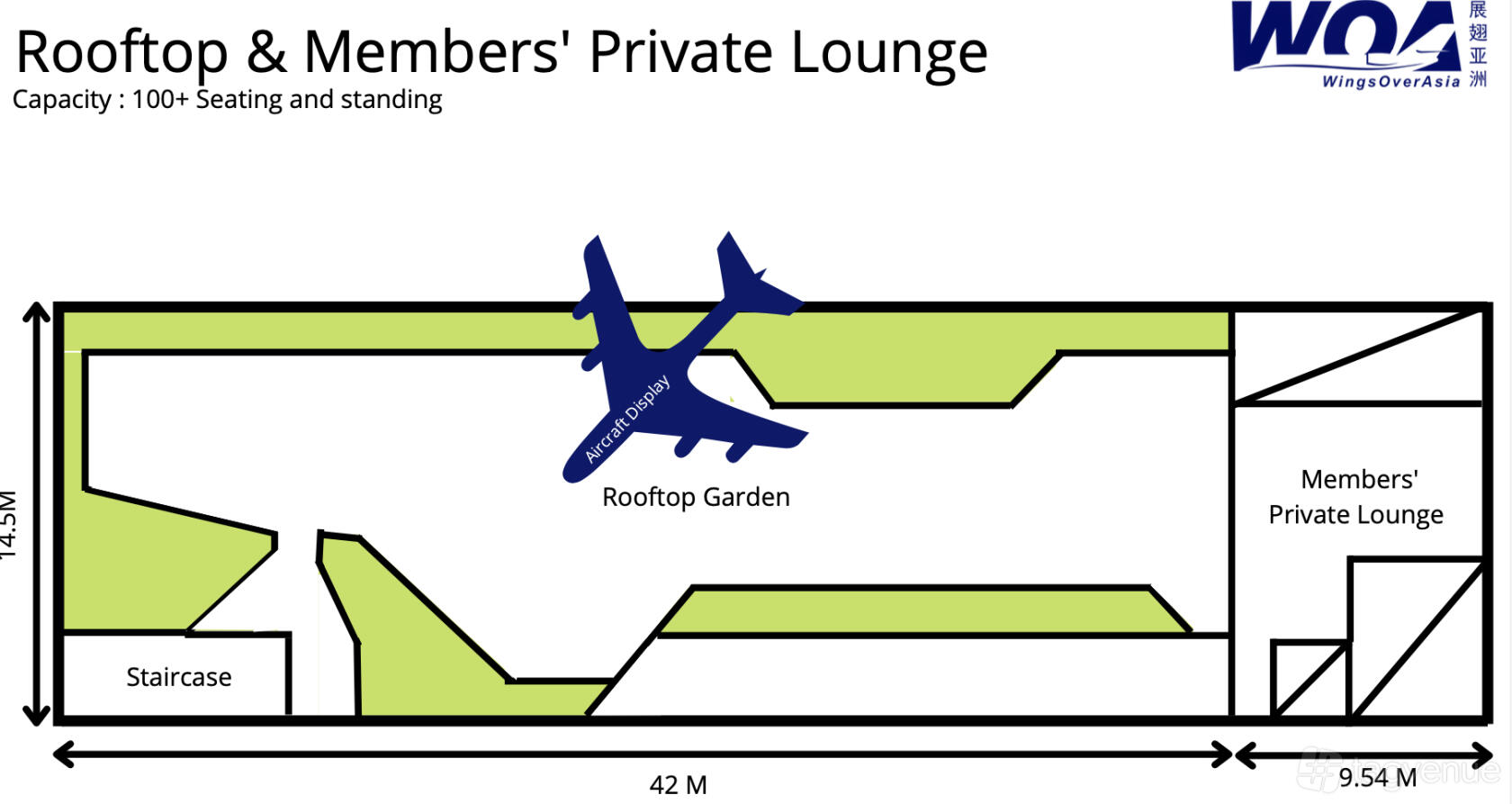Vvip Rooftop WingsOverAsia Venue Rental in Singapore | Reviews, Photos & Prices