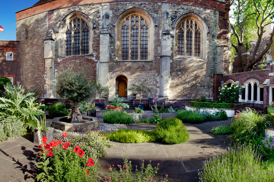 The Cloister Garden at