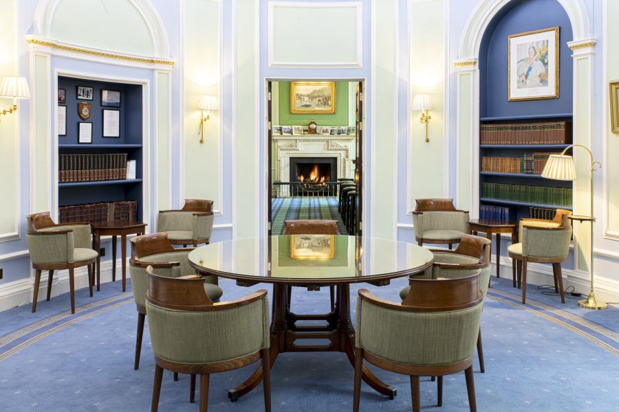 The Oval Room and Terrace at