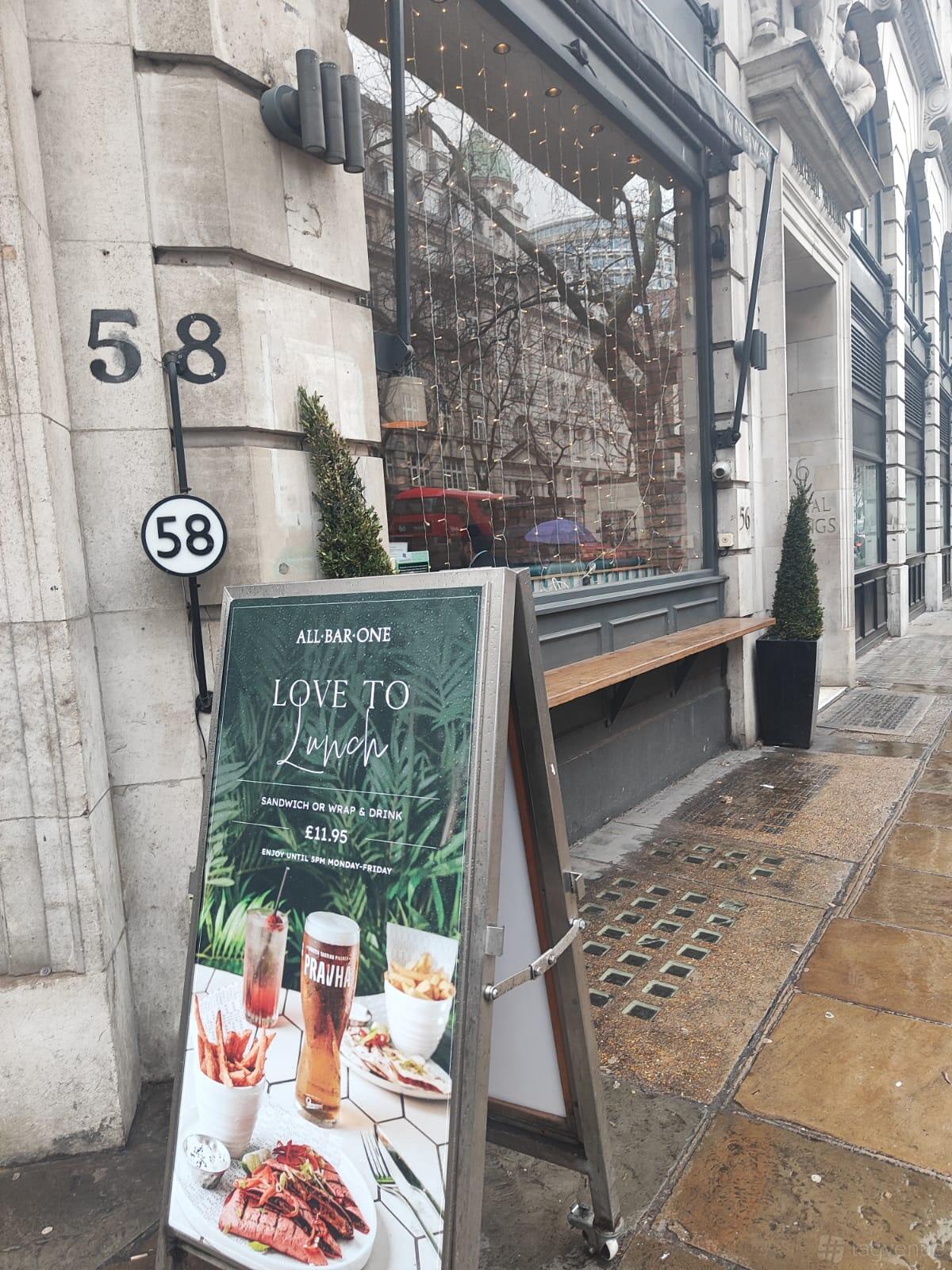 All Bar One Holborn Venue Hire in London | Photos & Prices