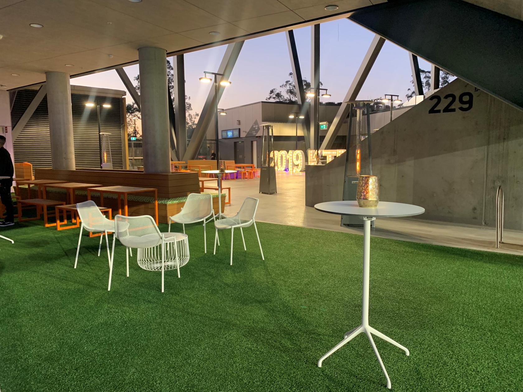 Commbank Seating Layout Outdoor Terrace - CommBank Stadium - Event Venue Hire - Tagvenue.com