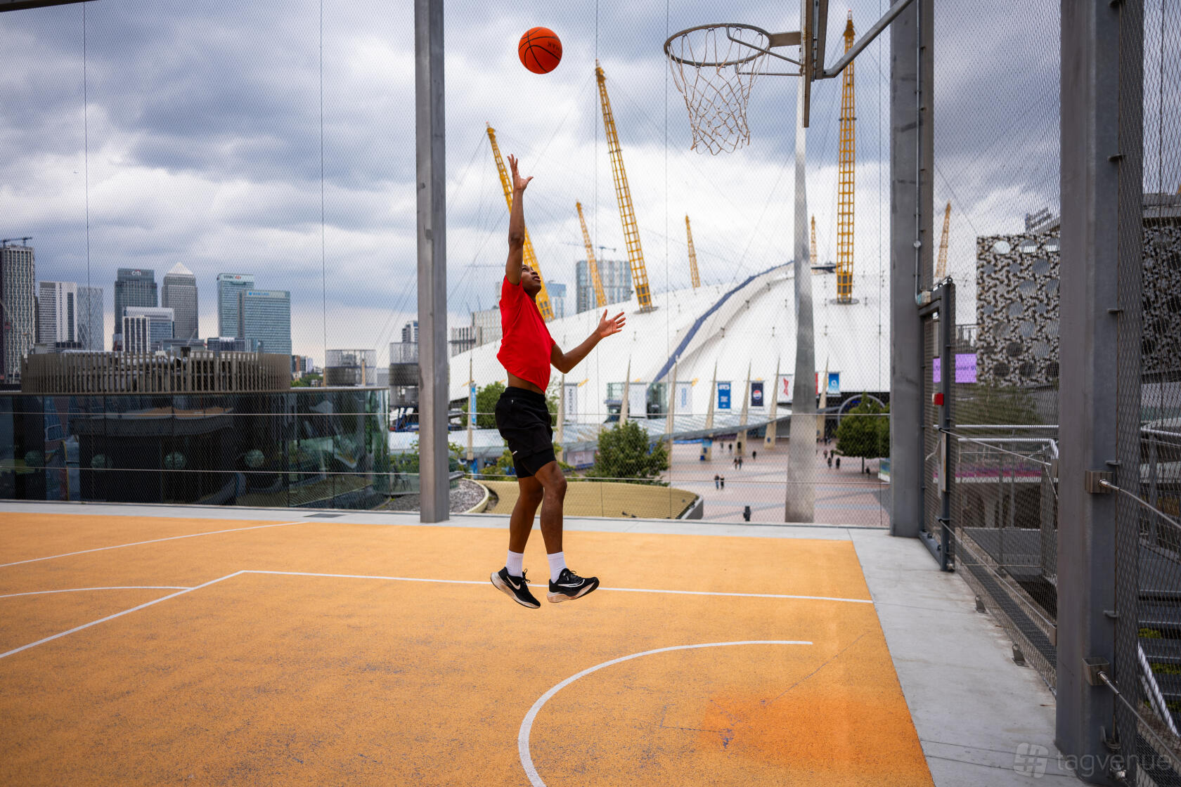 Rooftop Basketball Court - Design District - Event Venue Hire ...