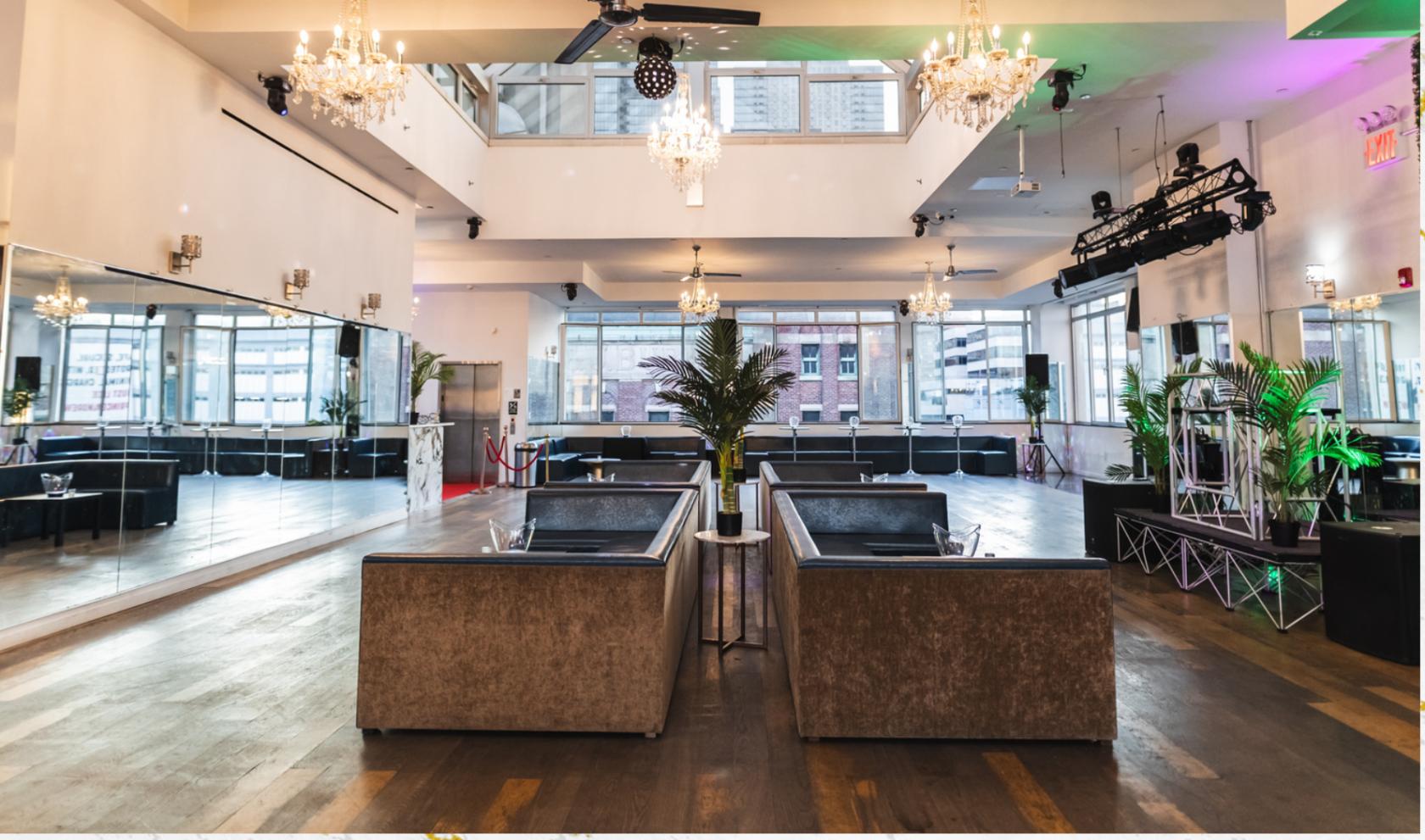 Illustration of Wedding Venues Penthouse Floor Negatives