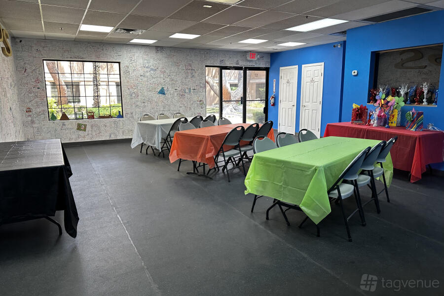 Party Room at Way of Escape Las Vegas Strip Escape Rooms