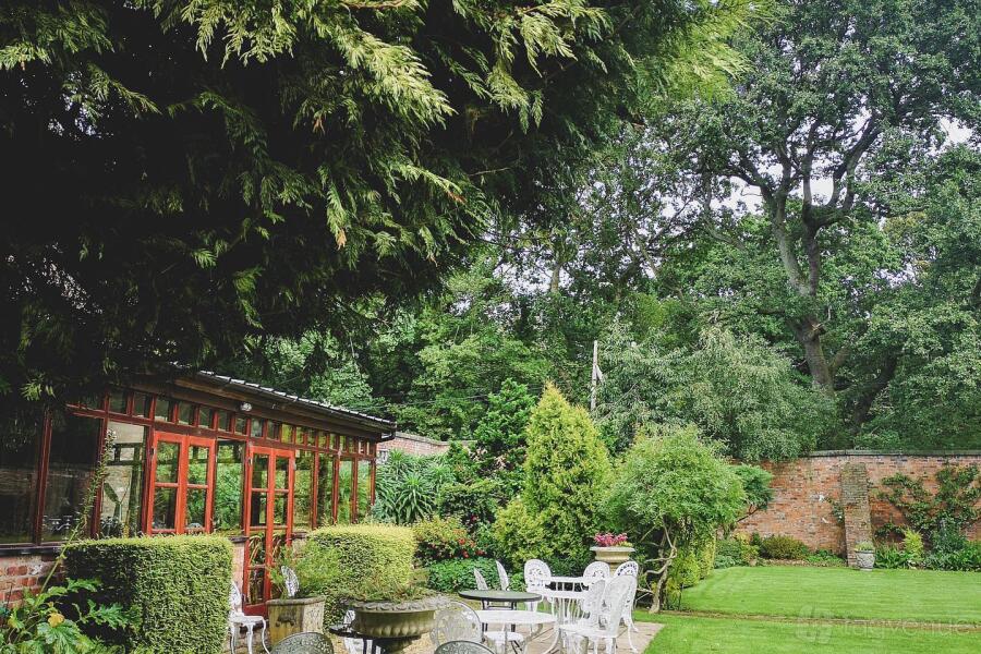Conservatory at Poulton Hall in Wirral