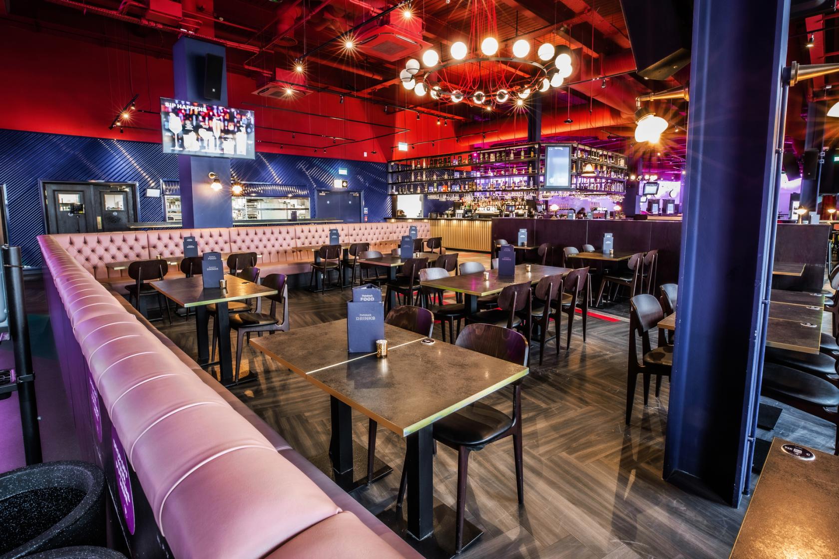 Puttshack Ruby Course Ruby semi-private area - Puttshack Lakeside - Event Venue Hire ...