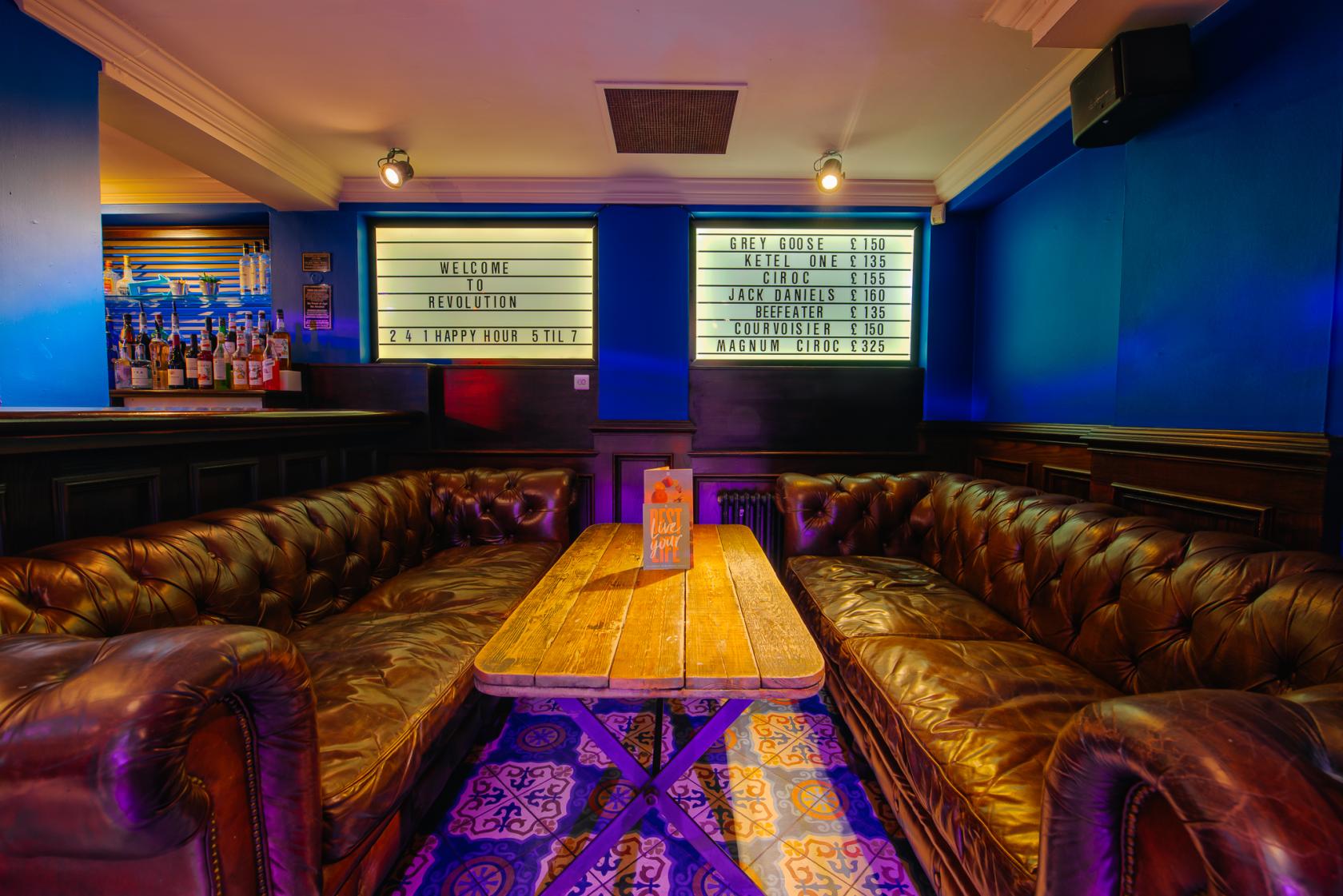 Stoli Lounge - Revolution Cambridge - Event Venue Hire - Tagvenue.com