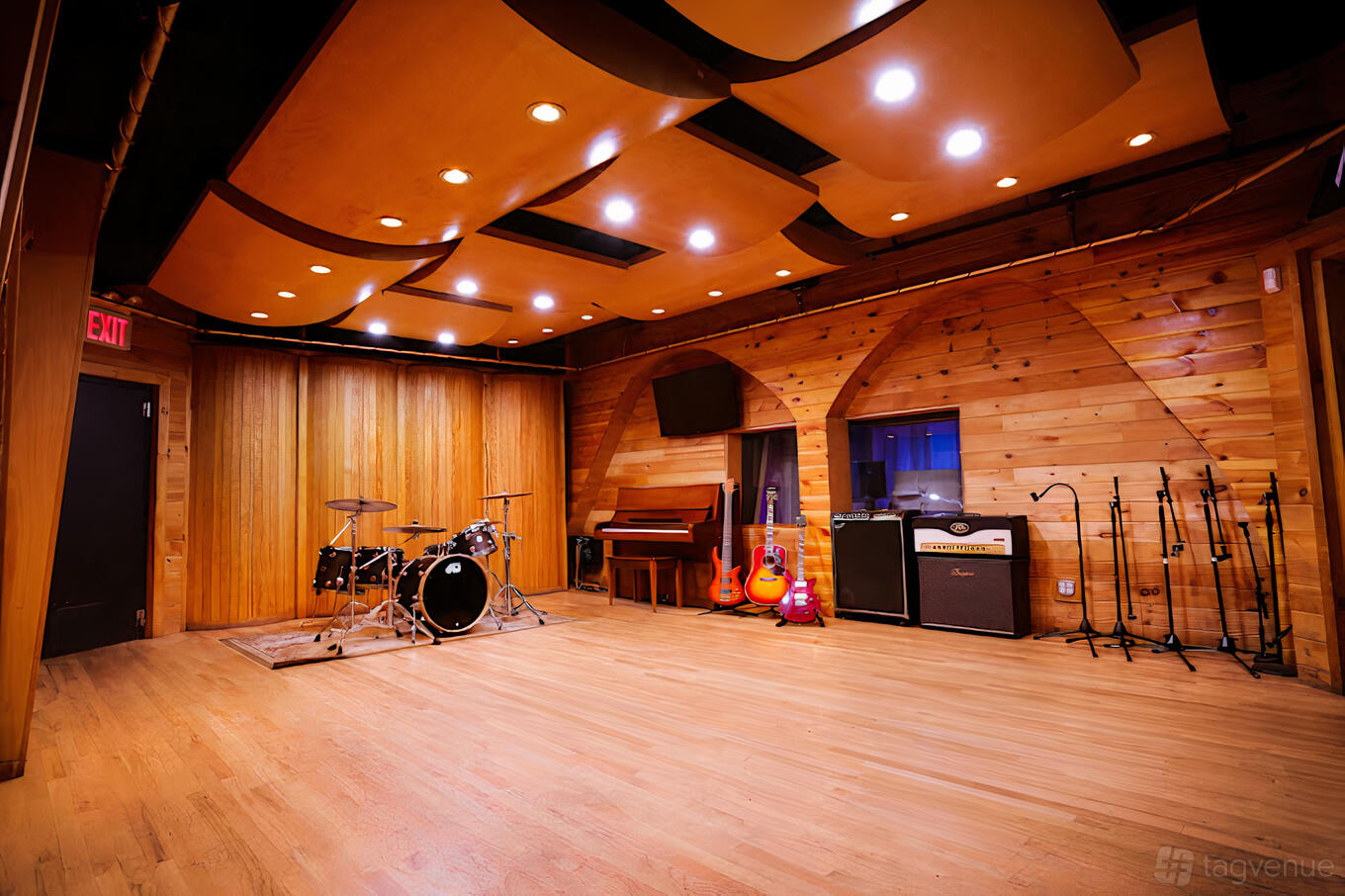 Recording Studio No Instruments Studio Space 2 - The Penthouse Recording Studio - Event Venue Rental ...