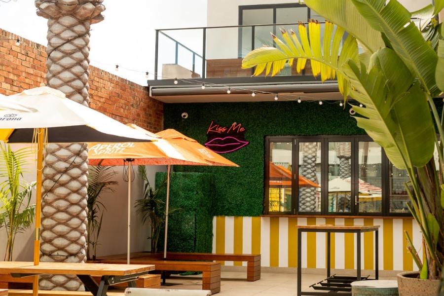 Kiss Me Bar at The Bungalow Beer Garden