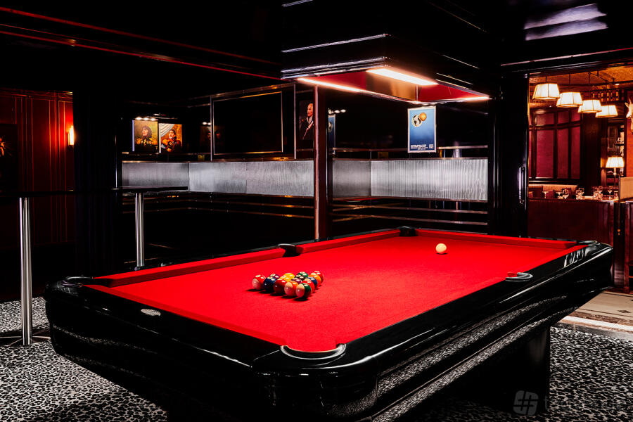 Pool Room at