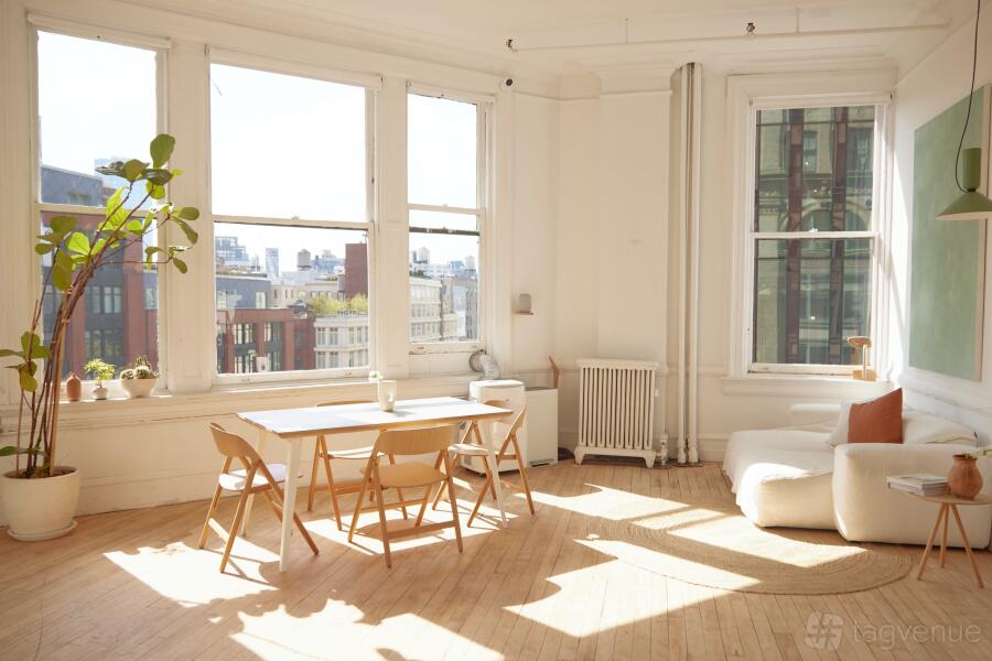 Chic, Scandinavian Soho Loft Chic, Scandinavian Soho Loft