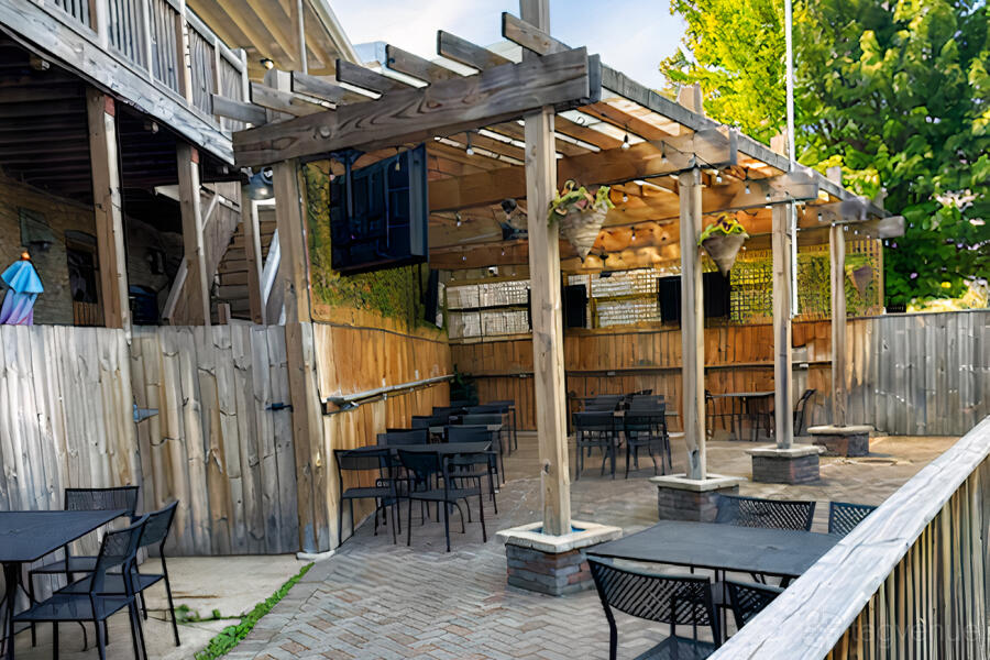 Back Patio at