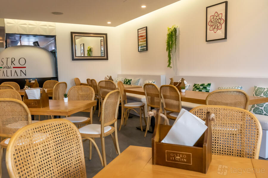 Indoor Dining Area at Ostro Italian