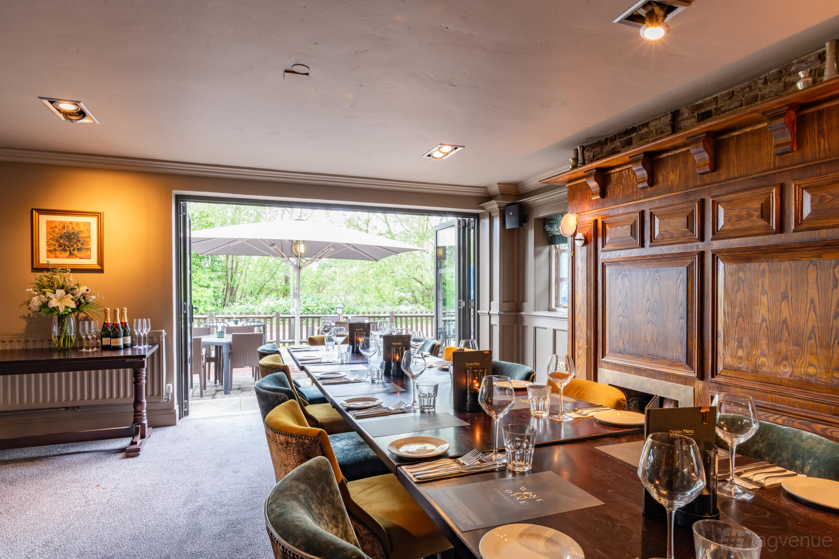 Private Dining Area - The Kingfisher - Event Venue Hire - Tagvenue.com