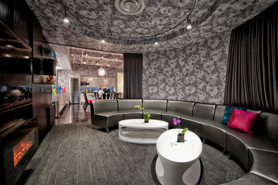 Illustration of High-End Spaces W Custom Artwork Rentals Nyc
