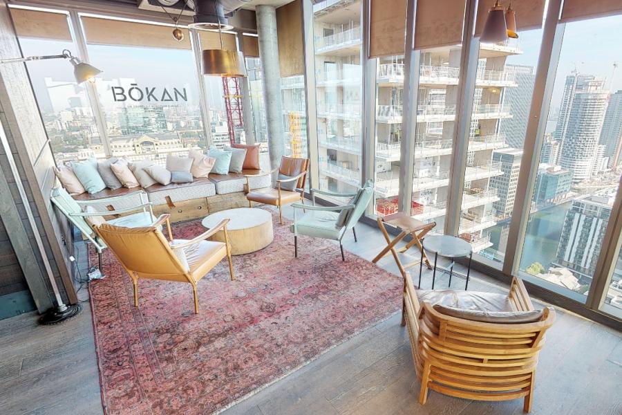 Semi-private Room at Bōkan 39 Roof Terrace Bar