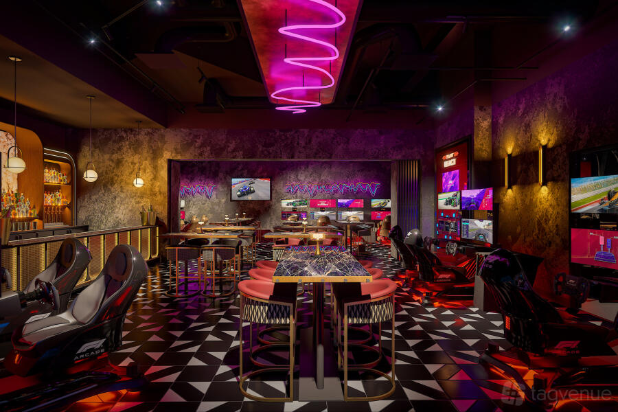 The Briefing Room at F1Ⓡ Arcade D.C