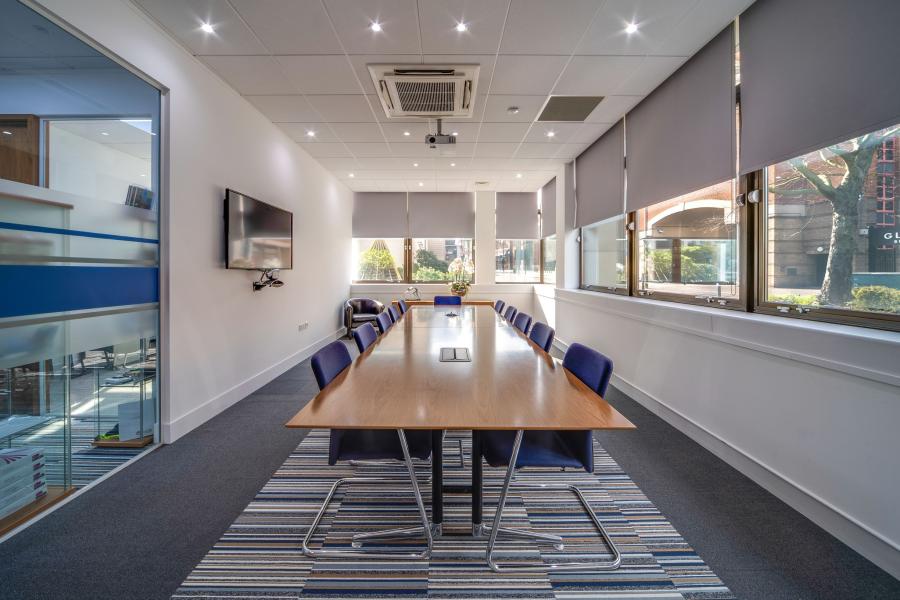 Boardroom at Desk Team Serviced Offices