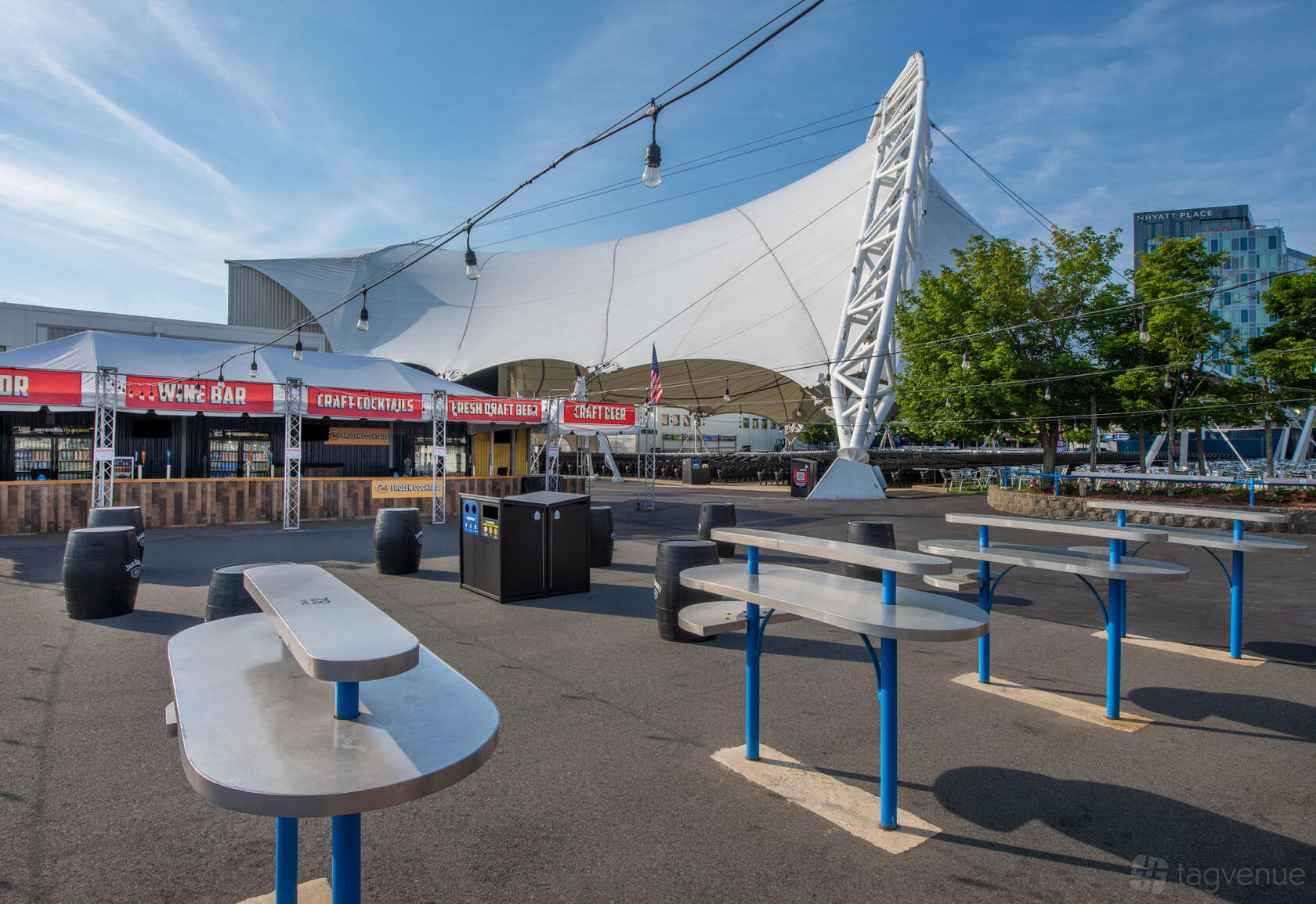 The Concourse Space - Leader Bank Pavilion - Event Venue Rental
